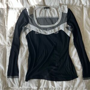 y2k bebe top size medium